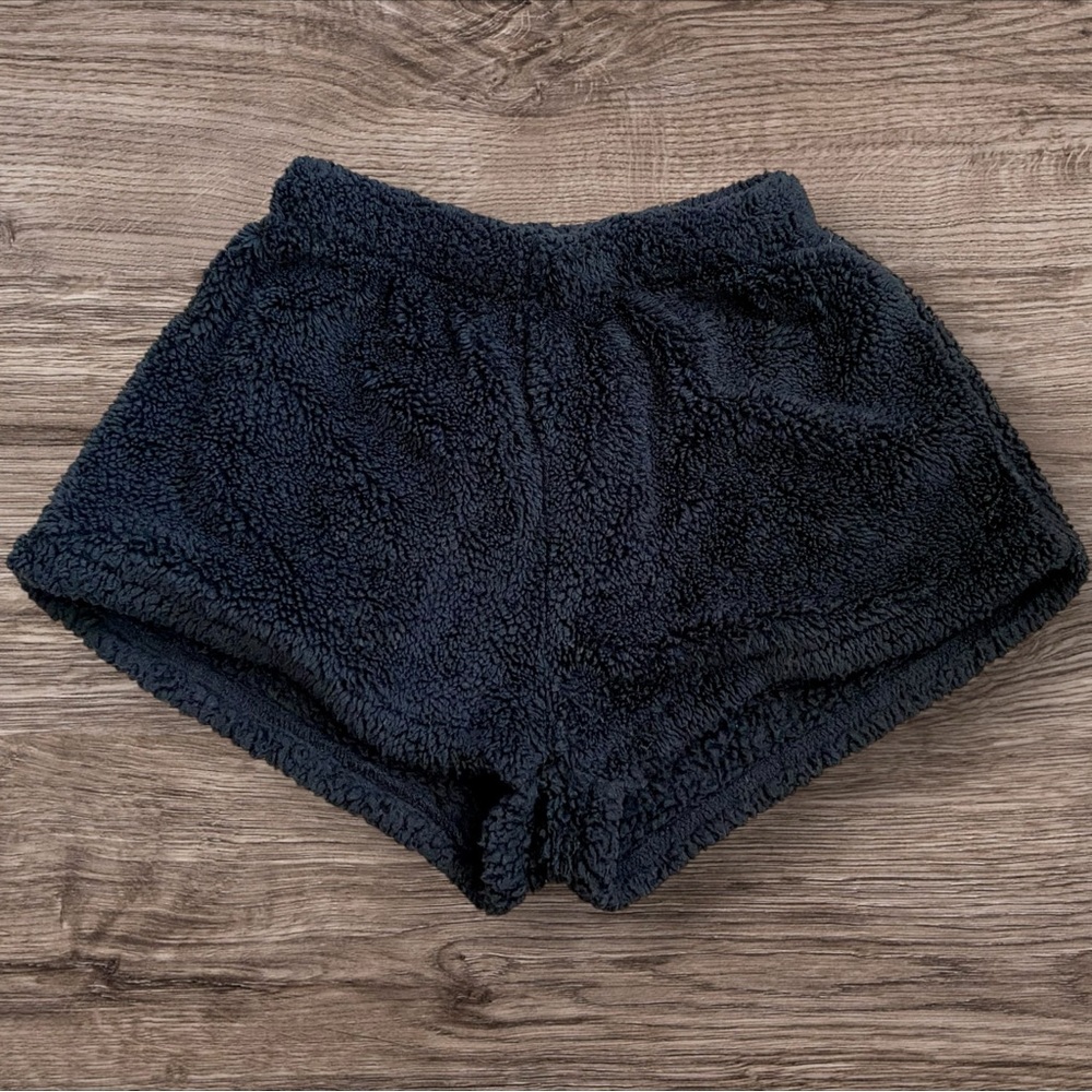 Plush Black Pajama Set - Picture 2 of 3